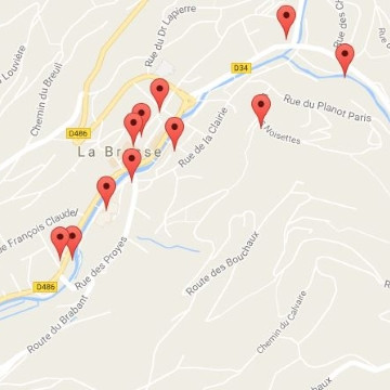 Interactive map