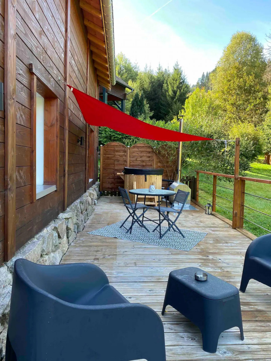 Chalet 2 personnes - Perce Neige Eden Spa - La Bresse Hautes Vosges - Ventron - © Magnaval Maxime Chalet 2 personnes - Perce Neige Eden Spa - La Bresse Hautes Vosges - Ventron