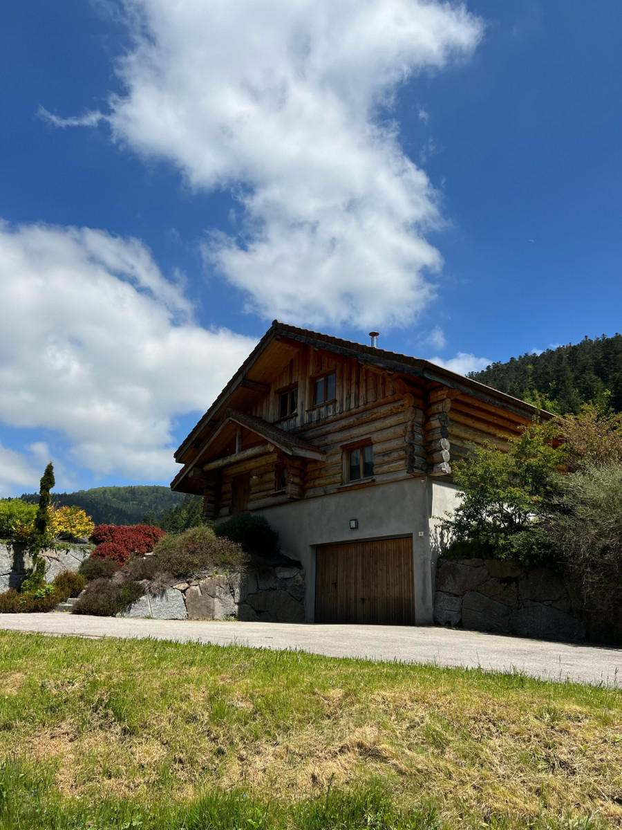 Chalet en rondin 7 personnes - La Bresse Hautes Vosges