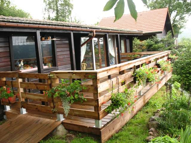 Chalet LB005 Cornimont - Terrasse Chalet LB005 Cornimont