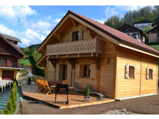 chalet LH010 La Bresse -Terrasse chalet LH010 La Bresse