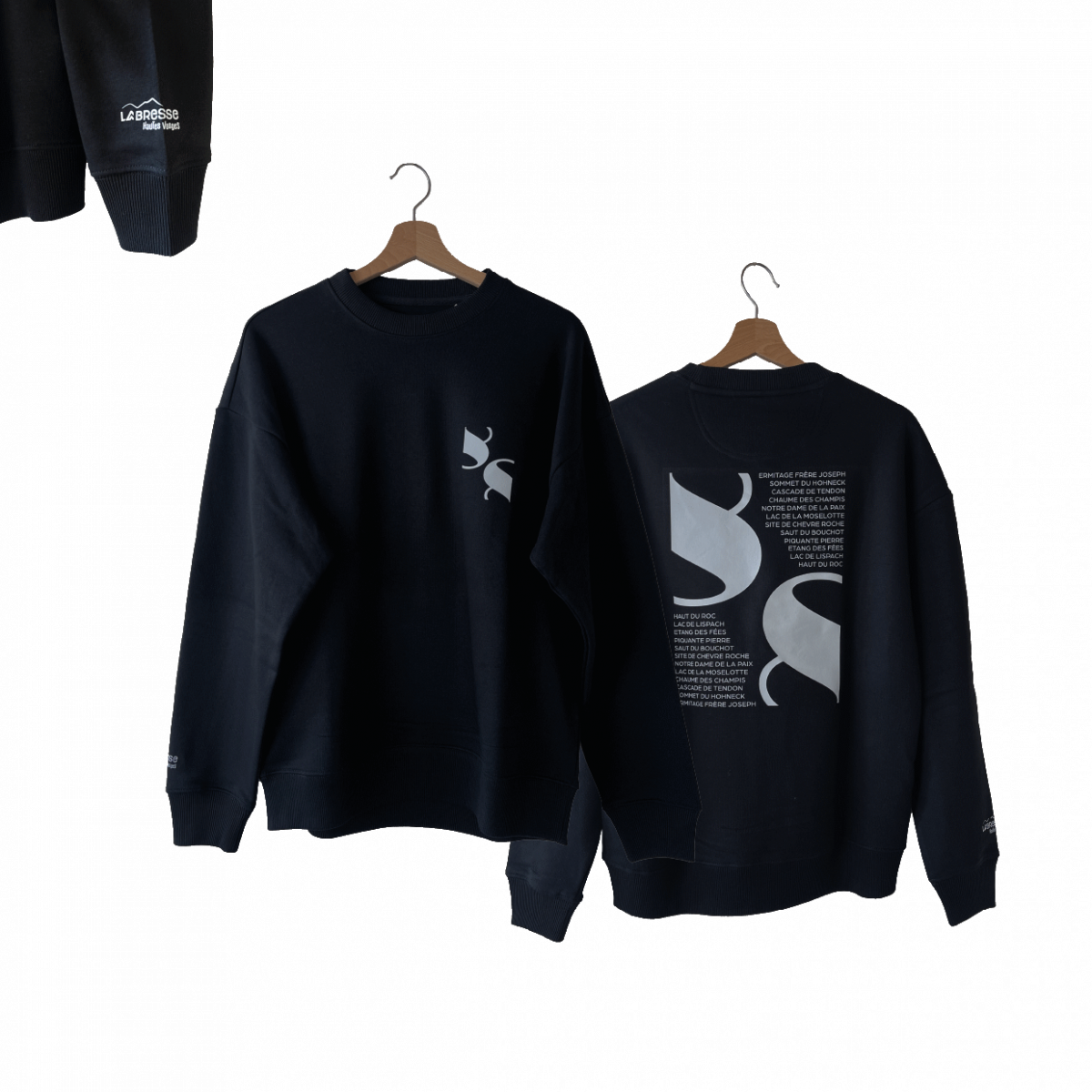 Sweat col rond 88 La Bresse Hautes Vosges Sweat col rond 88 La Bresse Hautes Vosges