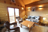 Chalet 10 personnes - Les Champis - Sauna et vue sur les montagnes - La Bresse Hautes Vosges - © Clevacances Chalet 10 personnes - Les Champis - Sauna et vue sur les montagnes - La Bresse Hautes Vosges