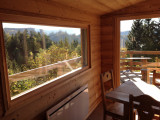 Chalet 6 personnes - Les Champis - Sauna et vue sur les montagnes - la Bresse Hautes Vosges - © Clevacances Chalet 6 personnes - Les Champis - Sauna et vue sur les montagnes - la Bresse Hautes Vosges