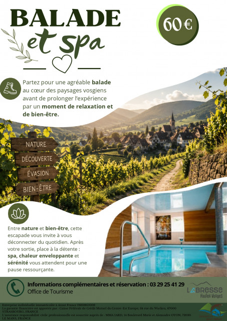 Balade & Spa - Destination Sport Nature - La Bresse hautes Vosges 