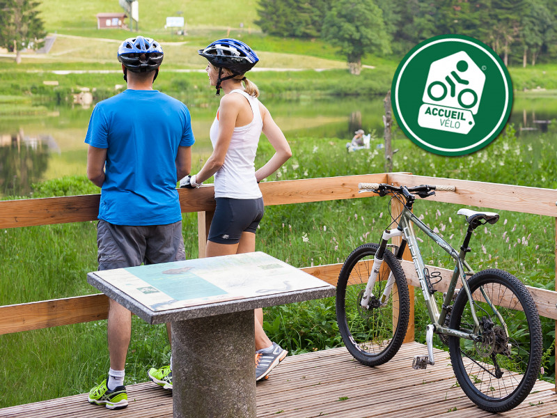 La Bresse Hautes Vosges Accueil Vélo - © Massif des Vosges La Bresse Hautes Vosges Accueil Vélo