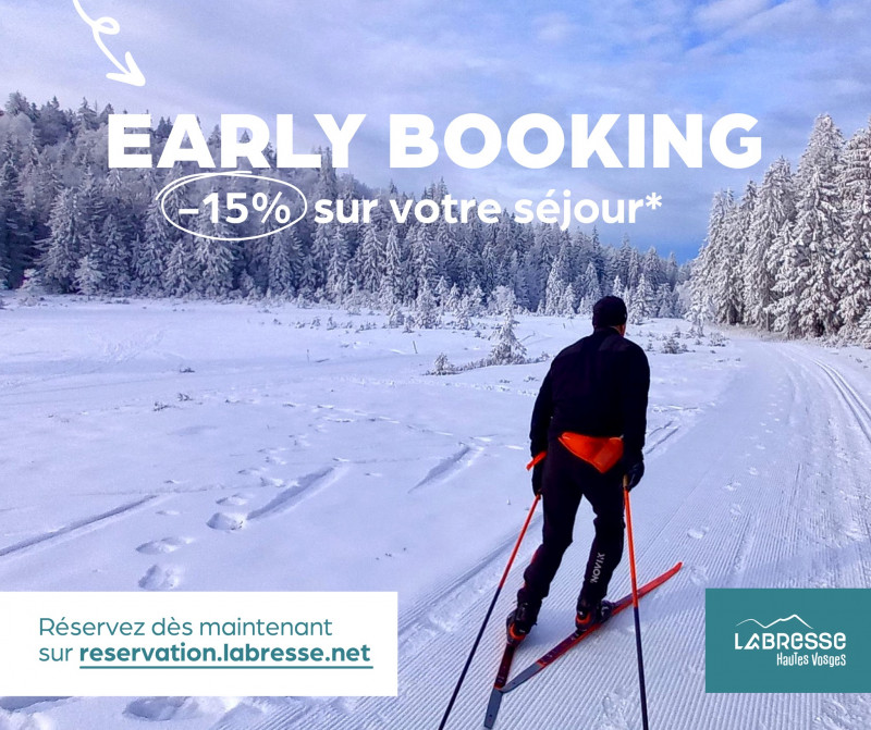 Réservez à l'avance votre location et bénéficiez de 15% de remise - La Bresse Hautes Vosges Réservation Réservez à l'avance votre location et bénéficiez de 15% de remise - La Bresse Hautes Vosges Réservation